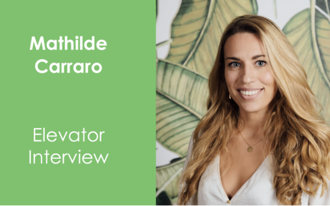 Elevator Interview: Mathilde Carraro