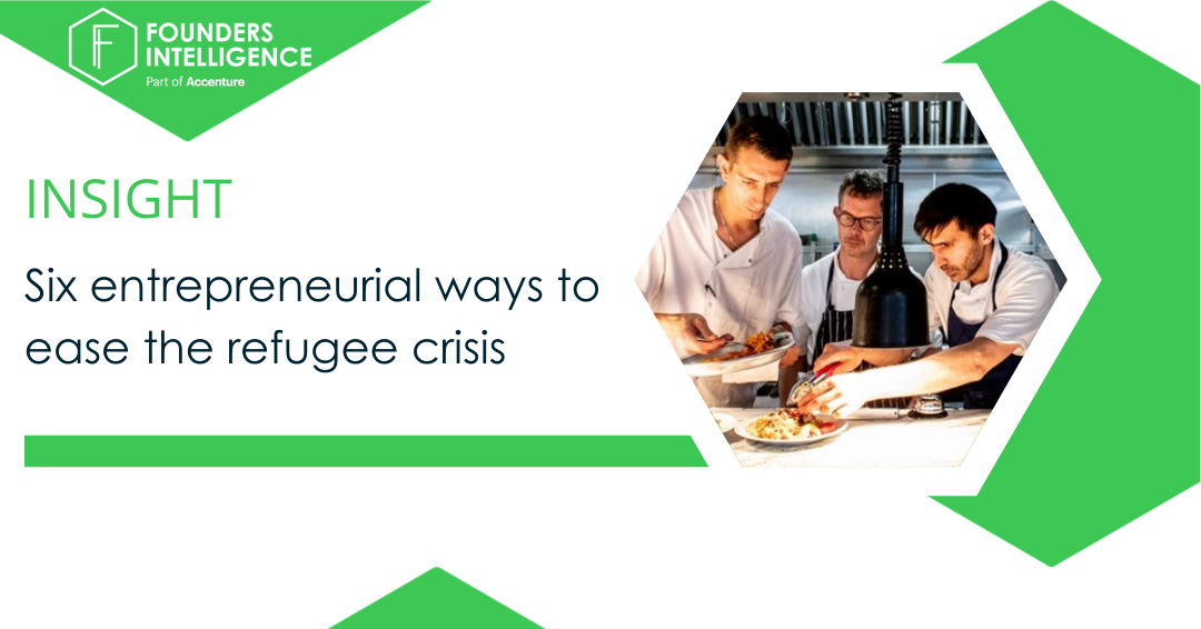 Six entrepreneurial ways to ease the refugee crisis